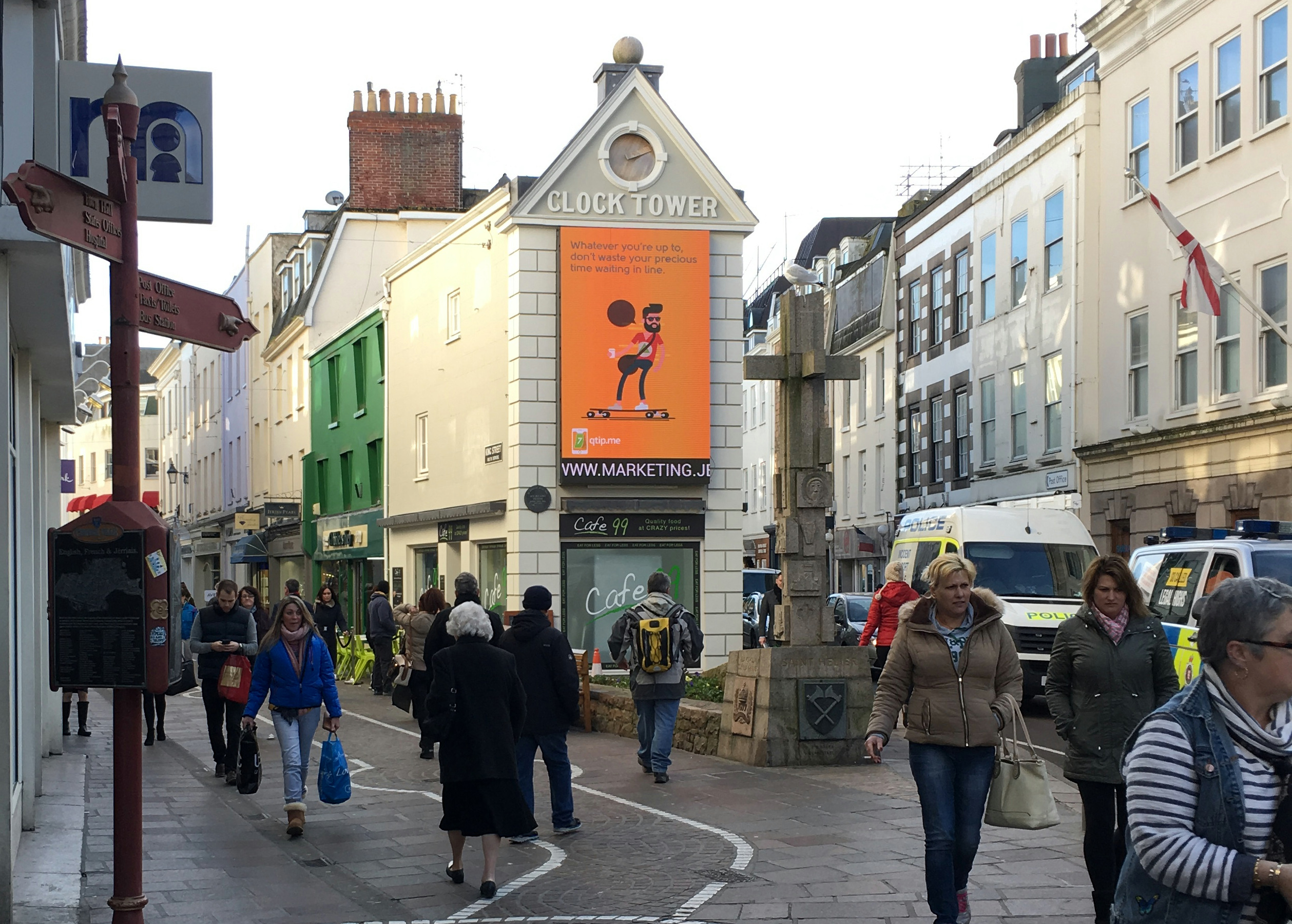 Outdoor Digital (Clock Tower) Marketing Bureau